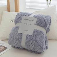 Tuff-manta de franela a rayas de terciopelo para adultos, funda de cama suave, colcha mullida de punto cálido, sofá y dormitorio, Invierno - details 20