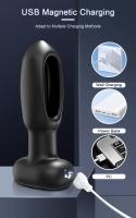 Tapón Anal masajeador de próstata para hombres y mujeres, vibrador Anal con Control por aplicación Gay, estimulador de próstata, juguete sexual - details 5