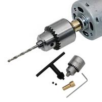 Mini portabrocas de 0,3-4mm, taladro manual, llave T/L, accesorio de pinza, llave de trinquete montada en cono, accesorios - details 4