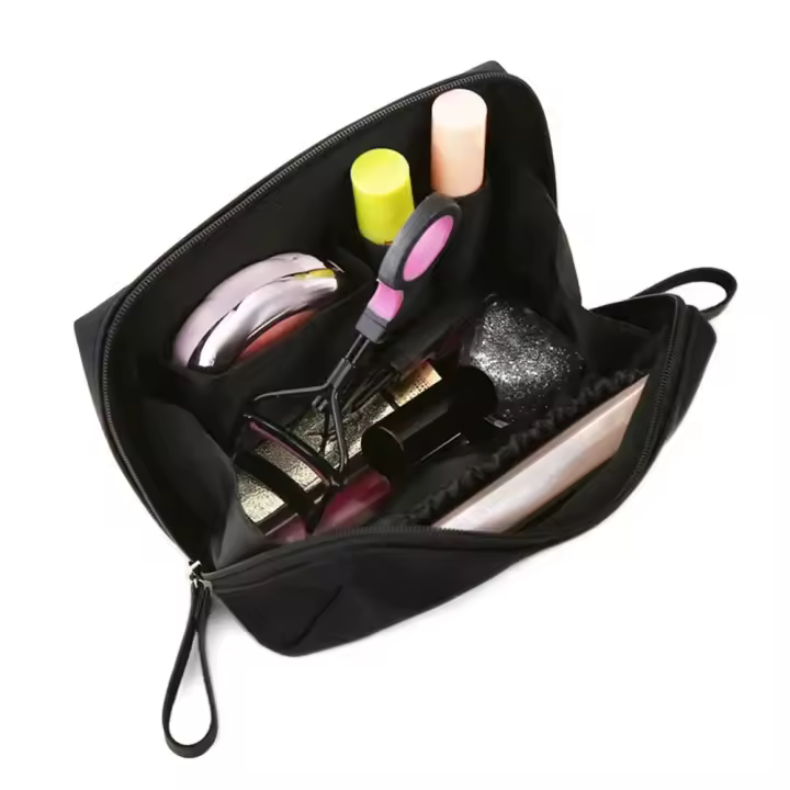 Bolsa de Maquillaje Portátil Impermeable Organizador Pequeño para Monedas y Cosméticos - 1