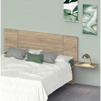 Cabecero Cama Doble de 150 Moderno Geométrico, Roble Cambrian, 50x160x3,2cm, Dormitorio de Matrimonio, Modelo Elsa - details 3