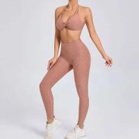Traje de entrenamiento de gimnasia reforzado deportivo para mujer, ropa deportiva para mujer, traje de yoga rojo, negro y rosa 2024 - details 32