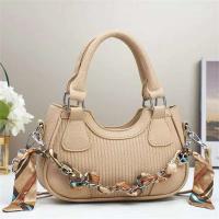 Bolso bandolera de lujo hecho a mano para mujer, bolso de hombro de gran capacidad de alta gama, forro de poliéster estilo 22040 - details 4