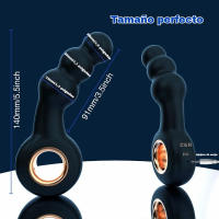 Masajeador de próstata masculino, vibrador anal impermeable para hombres, vibrador anal plug, estimulador anal, juguetes sexuales para adultos, juguete sexual gay - details 5