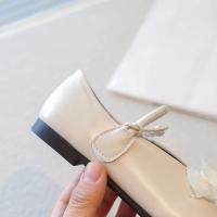 2025 primavera nuevos zapatos de cuero para niñas moda estilo coreano fondo suave antideslizante versátil Chic zapatos de princesa - details 9