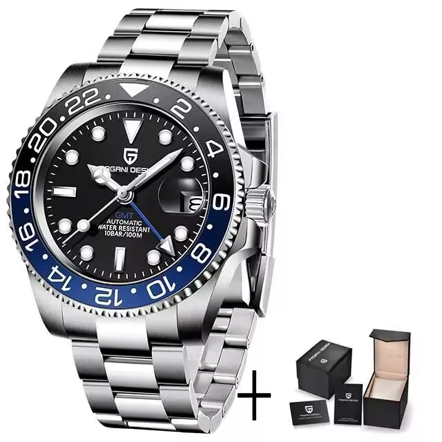 Reloj Mecánico Automático PAGANI DIZAÑO Cristal de Zafiro AR Impermeable 100M - 1