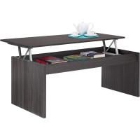 Mesa de Centro Elevable Mueble de Sala Blanco Brillante Medidas 102 cm (Ancho) x 43/52 cm (Alto) x 50 cm (Fondo) - details 21