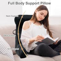 Almohada de Lectura para Cama, Almohada para Reposo en la Cama con Cuello Desmontable y Brazos para Sentarse en la Cama o el Respaldo, Almohada de Lectura Espalda para Trabajar Relajarse - details 15