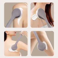 1 Uds aplicador de loción cepillo corporal de baño cepillo acolchado con mango de largo alcance autoaplicación para la espalda pies crema para la piel protector solar - details 4