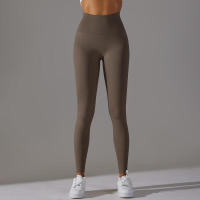 Leggings de yoga sin costuras para mujer, ropa deportiva de entrenamiento, pantalones deportivos de cintura alta - details 78