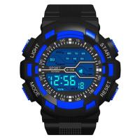 Reloj Deportivo de Lujo para Hombres Automático, Resistente al Agua, Luminoso, Reloj Digital de Pulsera de Cuero - details 19