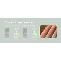 Pore cleansing, melted dead cells