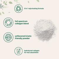 Varios polvos de péptidos de colágeno empaquetados en bolsas. - details 3