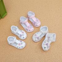Sandalias de playa para niña pequeña, zapatos transpirables con huecos, punta cerrada, verano - details 1