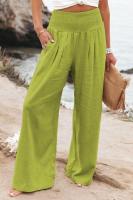 Pantalones de chándal para mujer Otoño Cintura elástica Sólido Clásico 90s Pantalones de pierna ancha - details 21