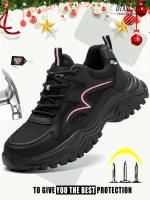 Zapatos de Seguridad Transpirables y a Prueba de Puncturas Zapatillas de Trabajo para Hombres - details 3