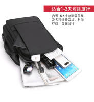 Mochila extendida Mochila de comercio exterior de moda Bolso de computadora de viaje para hombres - details 4