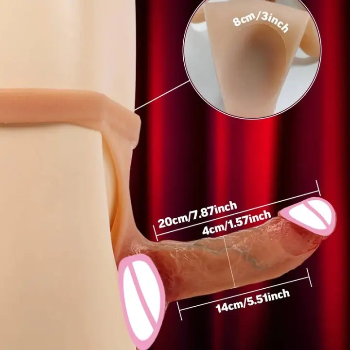 Leten-dildo realista, bragas con consoladores usables para pareja de lesbianas, juguete sexual, bragas falsas realistas, estimulador del punto G, productos para adultos - 1