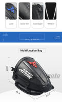 MOTOCENTRIC-Bolsa de asiento trasero para motocicleta, bolsa trasera de gran capacidad para montar en Motocross, impermeable, reflectante nocturno - details 2