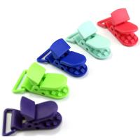 Abrazadera de Chupete para Bebé 48Pcs Ecológico Plástico Mezcla de Colores Sostenedor Transparente 25MM para Bebés de 4 Meses + Unisex Silicona Sin Nitroamina - details 5