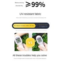 Manga de Seda de Hielo para Hombres en Verano Protección UV para Ciclismo, Pesca, Equipamiento de Deportes y Aire Libre - details 0