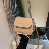 Bolso de hombro con solapa para mujer, bandolera de cuero PU, Estilo Vintage, cuadrado, pequeño - details 11