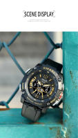Reloj Deportivo de Moda SMAEL 8058 con Doble Tiempo Digital y Fecha Resistente al Agua con Movimiento de Cuarzo y Digital Ideal para Hombres - details 10