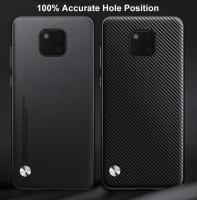 Funda de Lujo de Cuero PU para Huawei Mate 20 Pro Cubierta Trasera de Silicona Mate - details 2