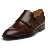 Zapatos con tirantes de monje doble, lujosos zapatos de cuero para ocasiones formales - details 1