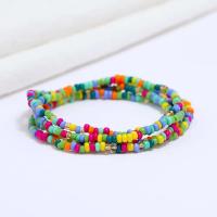 Nueva moda multicapa hecha a mano cuentas de arroz de colores playa verano Popular cadena de cintura mujeres BD7051 - details 32