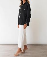 Otoño e Invierno Nueva Chaqueta Casual Ligera con Bolsillo de Diamante de Color Sólido para Mujer - details 14