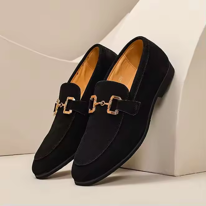 2024 Mocassin Business Casual Cuero de vaca Oficina Formal Zapatos de vestir para hombres Fiesta de boda - 1