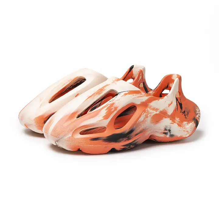 Sandalias de hombre zapatillas de tendencia a juego de colores zapatos de playa creativos plataforma antideslizante - 1
