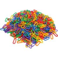 Excitante Juguete de Aprendizaje con Enlaces de Cadena C-Clip 1000 Piezas de Plástico en Forma de Arcoiris para Clase de Estar y Jardín de Infantes - details 1