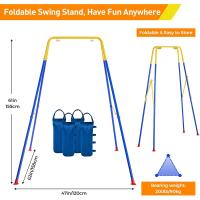 Columpio para Niños 4 Bolsas de Arena, Extremamente Resistente, Montaje Fácil, Guardado Sencillo - details 22