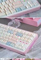 Teclas de Perfil Cherry con Decoración de Estilo Anime Sweet Rococó Compatibles con Teclados de Modelos 61/68/75/82/84 Accesorios de Teclado Electrónicos - details 1
