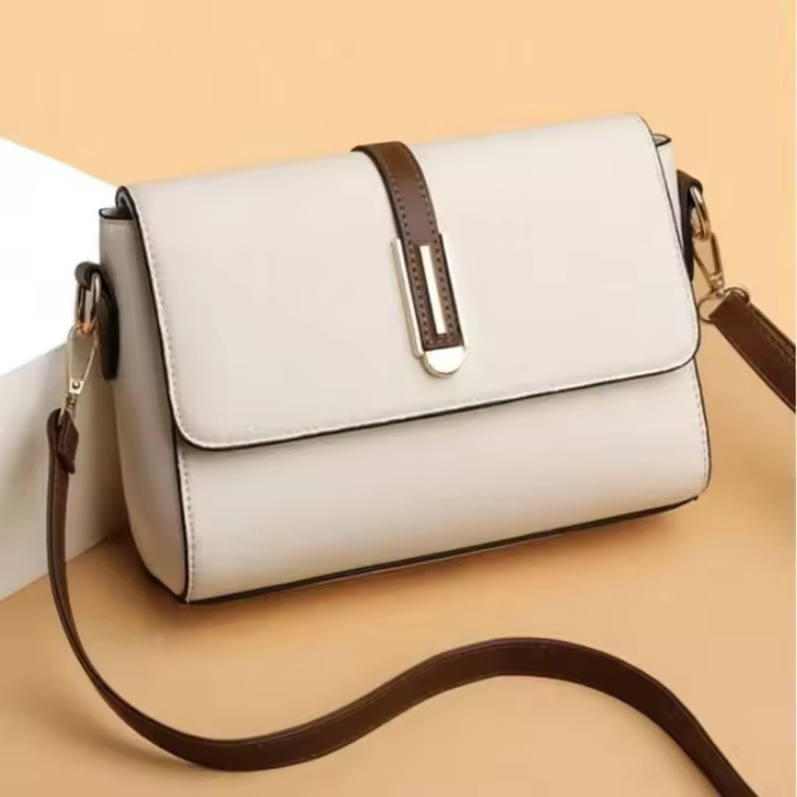 Bolso cruzado de cuero PU suave para mujer, bolso de hombro versátil, bolsos pequeños, nueva moda de primavera - 1