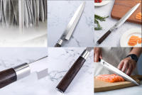 Cuchillo de Sashimi de Acero Inoxidable de Alto Carbono 7CR17 Cocina y Carne, Ideal para Pescado - details 4