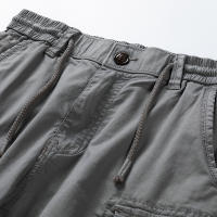 Men's Cargo Shorts Fit Short Outdoor Multi-Pocket Cotton Work Casual Shorts with No Belt - details 7
