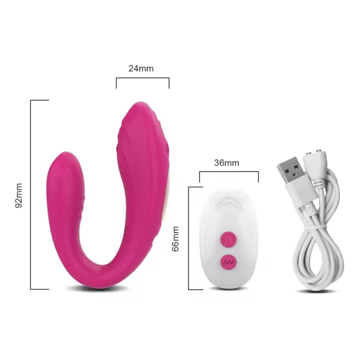 Juguete Sensual inalámbrico We Share Vibe Vibrador en forma de U con control remoto - 1