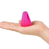Anillo de silicona para masturbación masculina, Bola de Bondage, jaula ensanchadora, bloqueo de Semen, ampliador de pene, suministros sexuales - details 6
