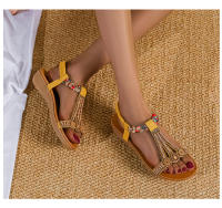 7272-1 Verano Nueva Tendencia Versátil Sandalias Cómodas Ligeras con Banda Elástica para Mujer - details 23