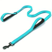 Correa De Nylon Para Perros Con Doble Manija Y Padded Resistente Para Control Y Entrenamiento En Todas Las Estaciones - details 6