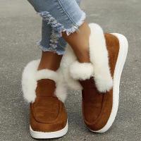 Botas de nieve para mujer Otoño Invierno zapatos cálidos informales - details 3