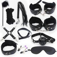 Juego de Peluche para Adultos Bondage BDSM, 10 Piezas, Juguetes Sexuales - details 1
