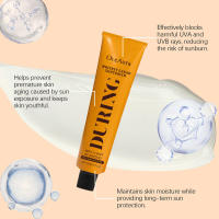 Crema protectora diaria para exteriores, hidratante, refrescante, no grasa, para protección facial y corporal - details 6
