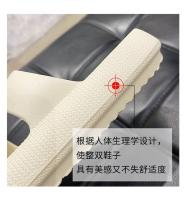Zapatillas de suela suave para mujer, calzado fresco de 4cm de espesor para parejas al aire libre, Casa con sensación de pisar las heces, ins, Verano - details 13