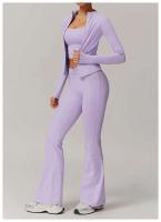 Conjunto de Yoga para Mujeres Ouwu Ropa de Entrenamiento de Manga Larga - details 35