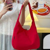 Bolso de hombro de nailon de Color caramelo, bolso de mano deportivo de secado rápido de gran capacidad, paquete de teléfono móvil de estilo coreano de Color sólido, Unisex - details 15