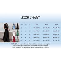 2023 mujeres Chic y elegante con cuello en V largo fiesta señoras moda Sexy blanco negro volantes Maxi vestido vestidos de noche - details 7